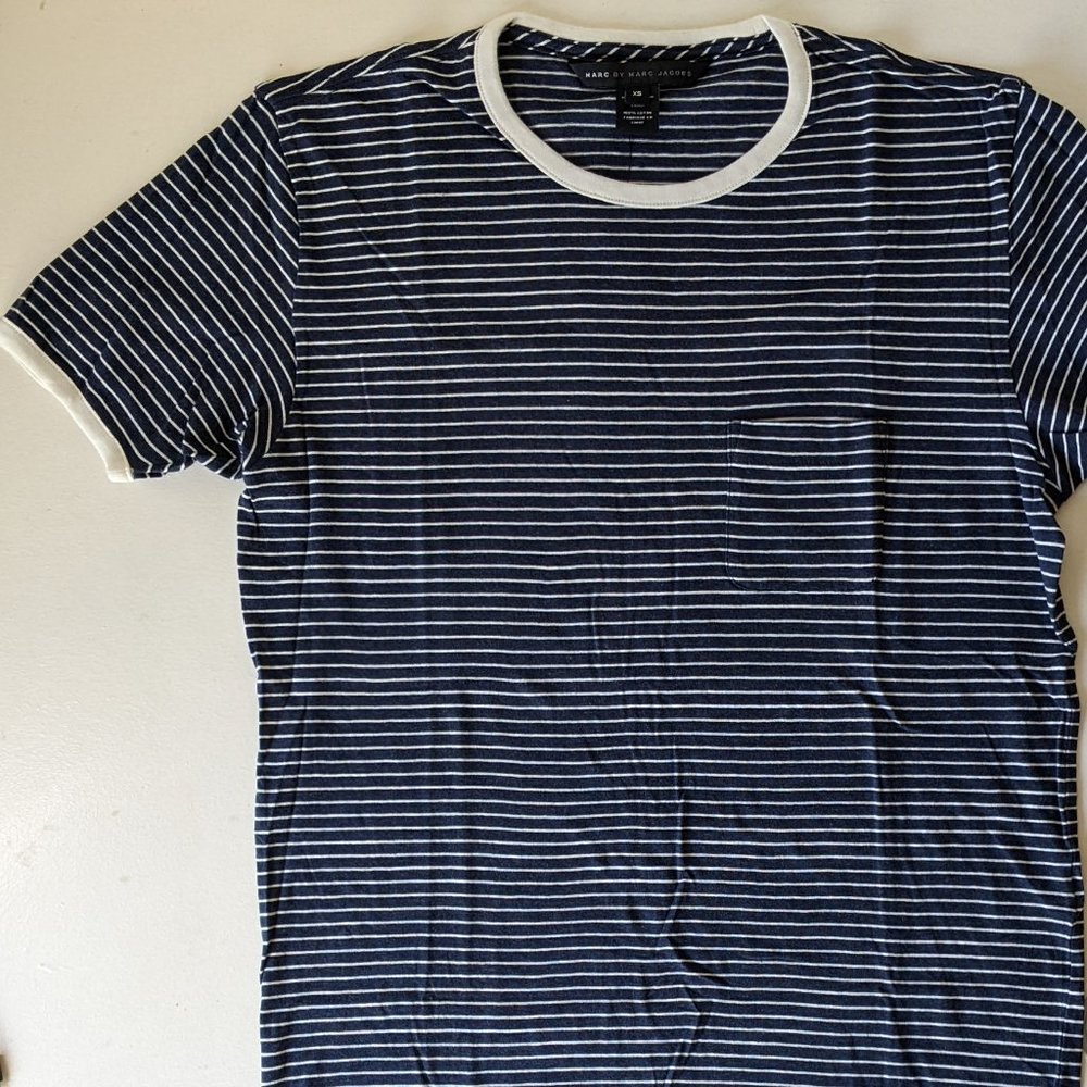 Marc by Marc Jacobs Striped T Shirt sz XS